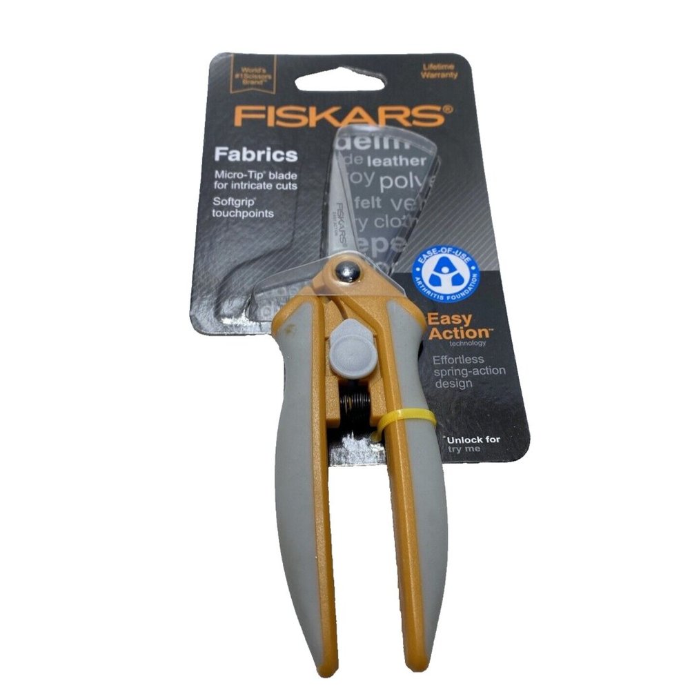 Fiskars Fabric Scissors Microtip Blade